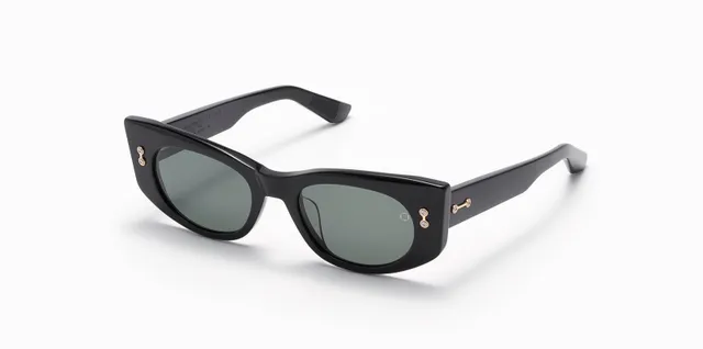 Akoni Horizon Aquila occhiali da sole nero cat eye