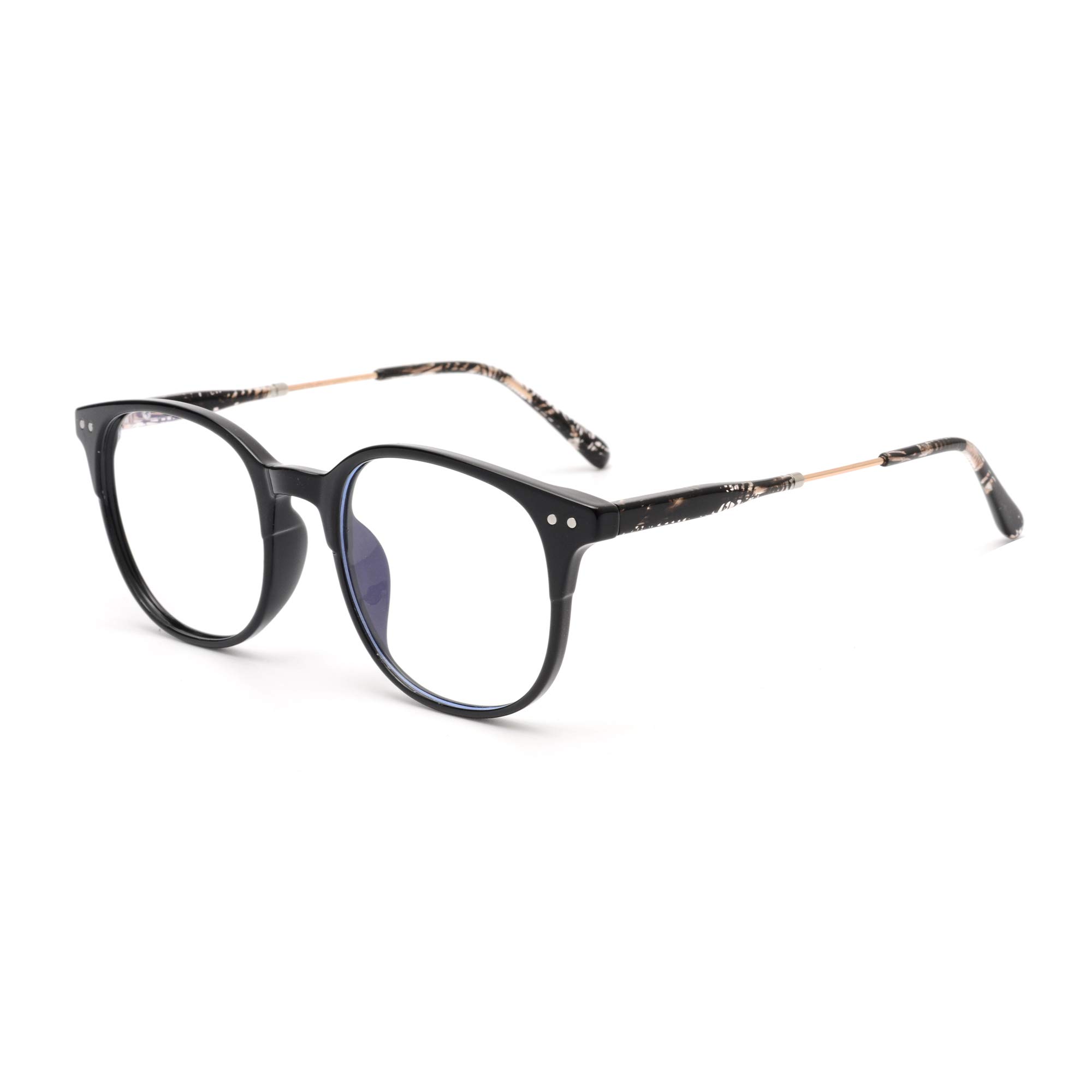 Glindar Quadrata TR90 occhiali luce blu trasparente