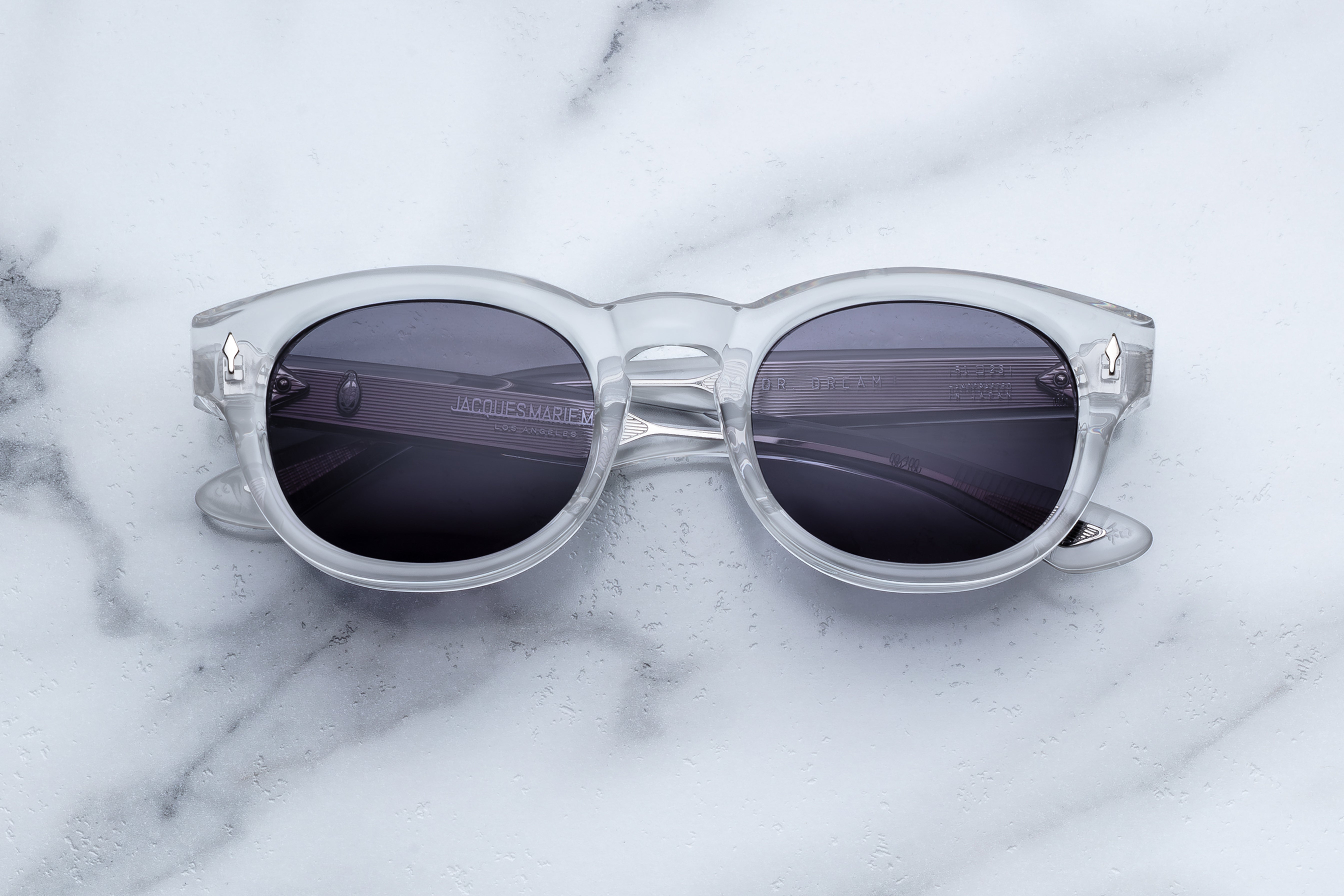 Jacques Marie Mage John Yoko Dr Dream occhiali da sole 01 Noir UV