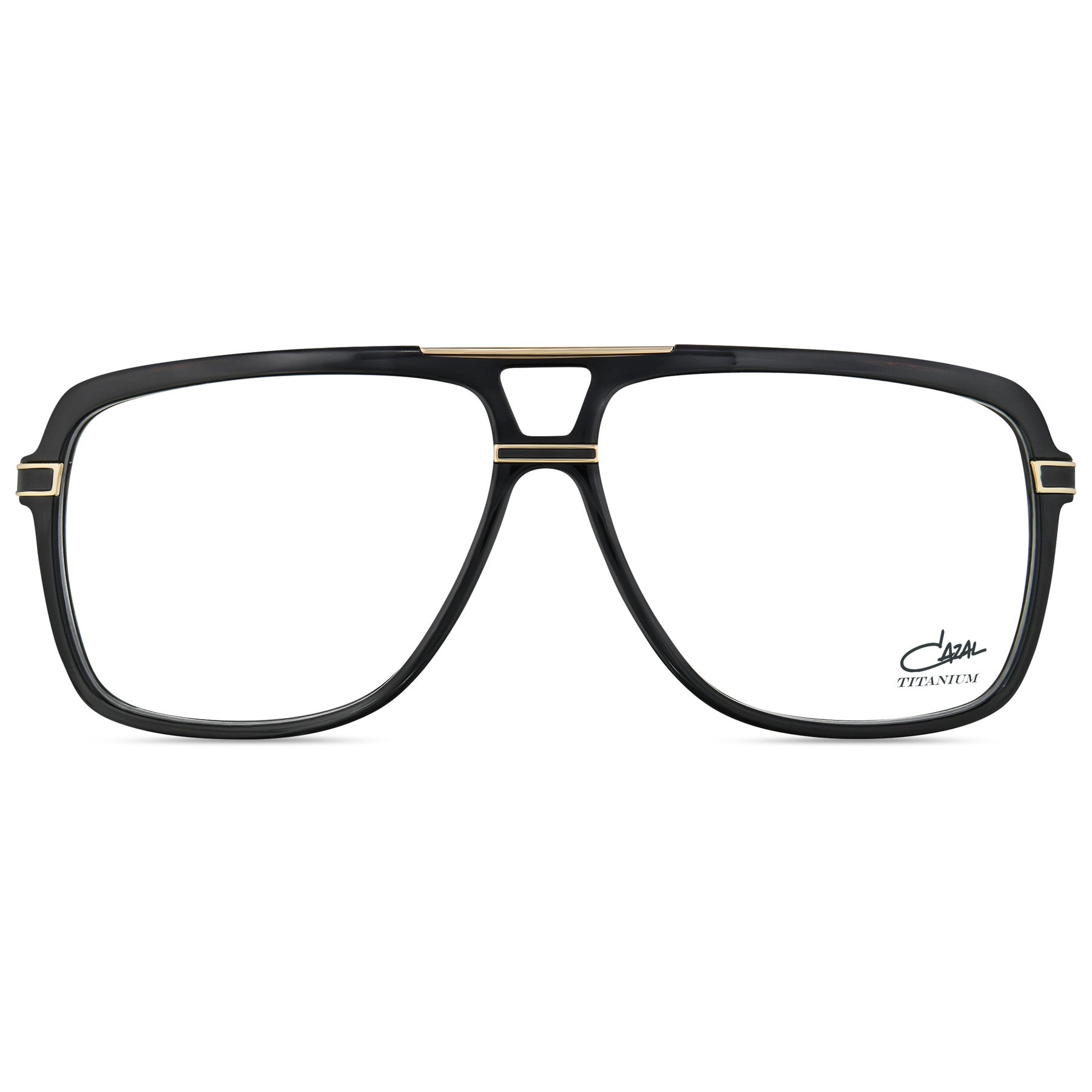 Cazal 6000s/7000s 6018 occhiali da vista nero-oro uomo