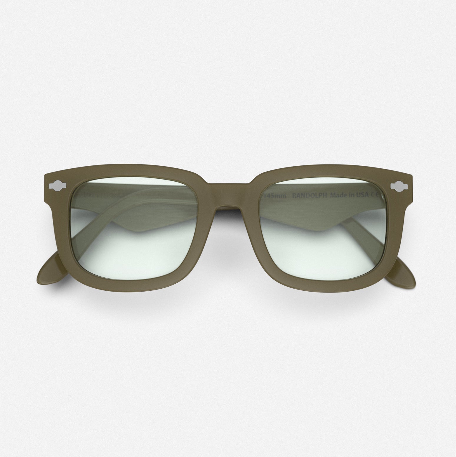 Randolph P-51 occhiali da sole acetato verde regular non polarizzate