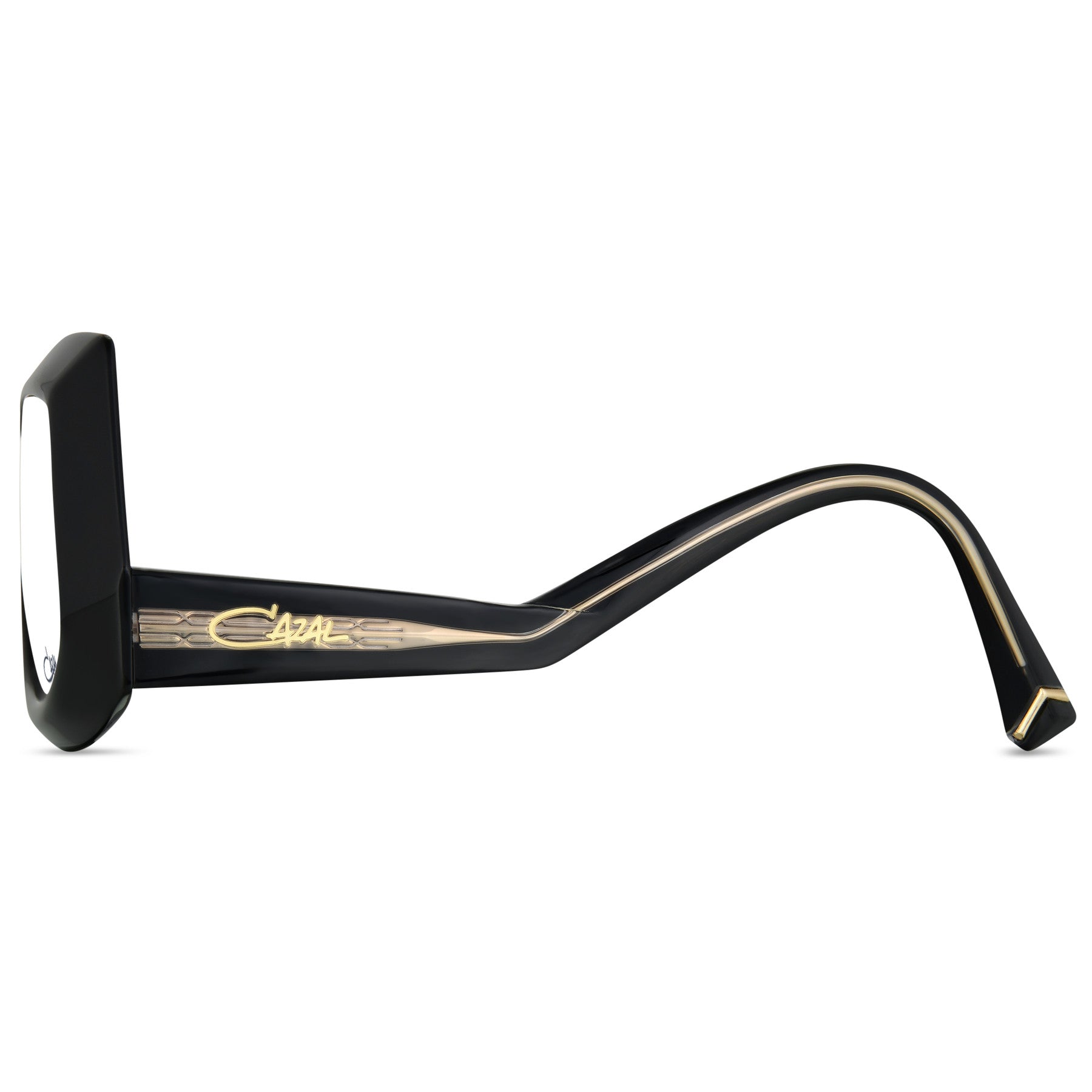 Cazal 5000s MOD 5005 occhiali da vista nero-oro donna