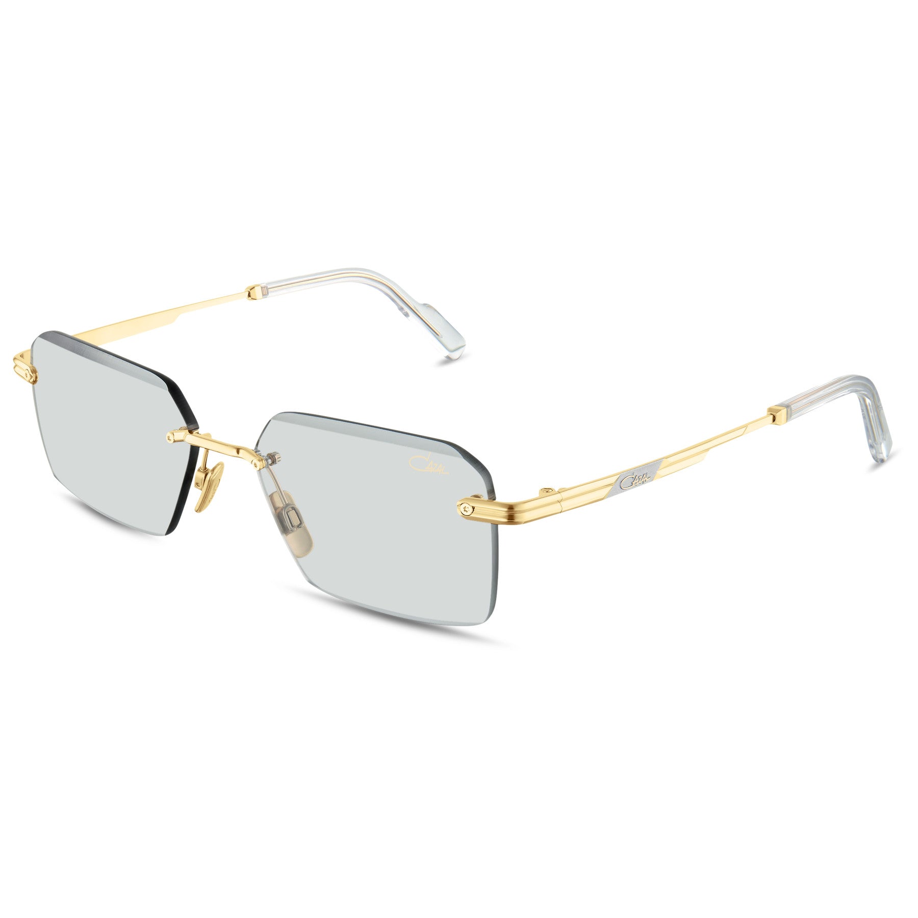 Cazal 6000s/7000s MOD 7116/3 occhiali da sole uomo argento-oliva