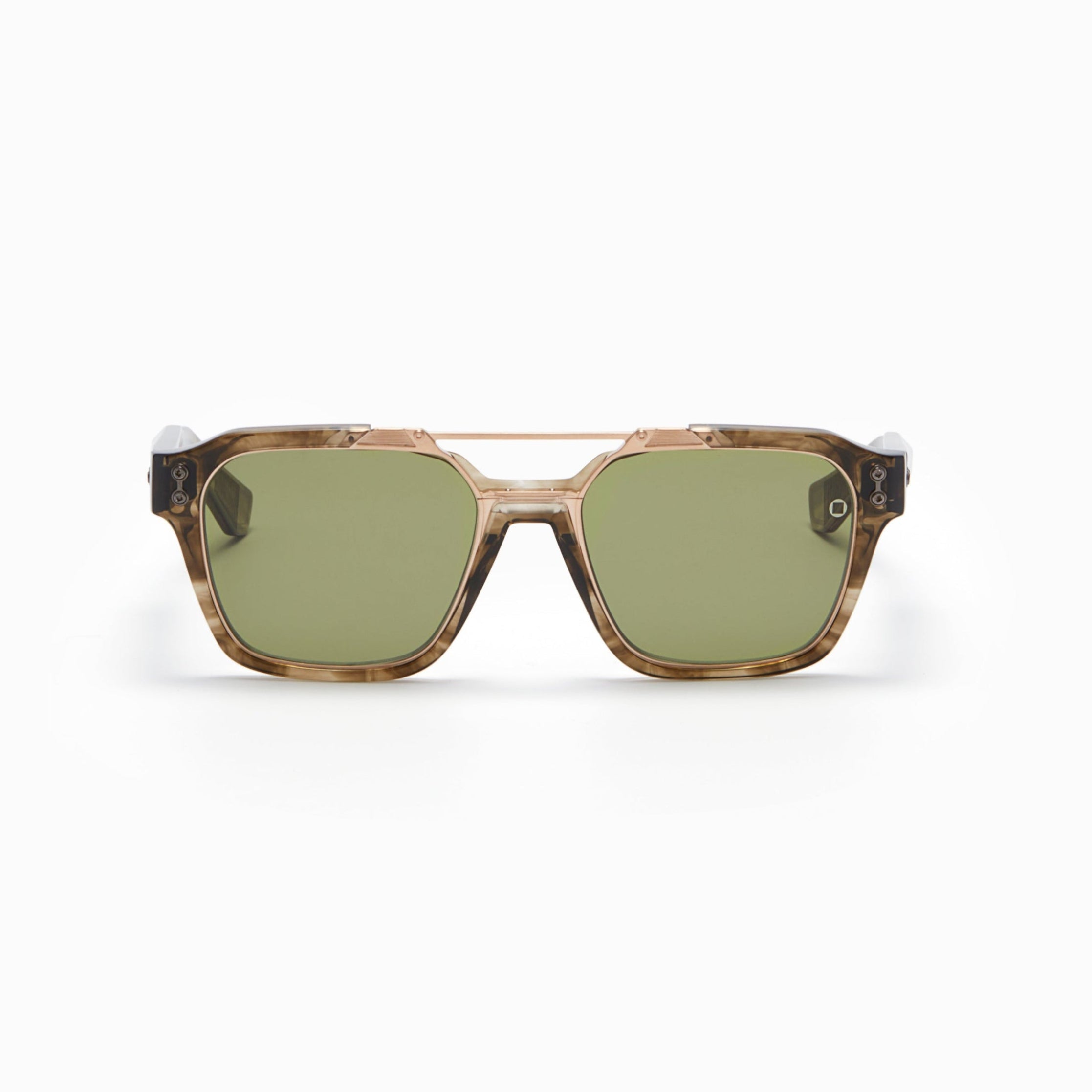 Akoni Optima Discovery occhiali da sole tartarugato acetato