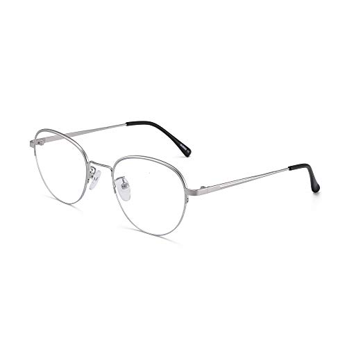 Glindar Rotondi occhiali luce blu computer unisex filtro blu