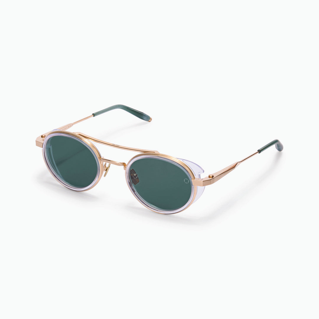 Akoni Horizon Astria occhiali da sole Crystal Clear aviator