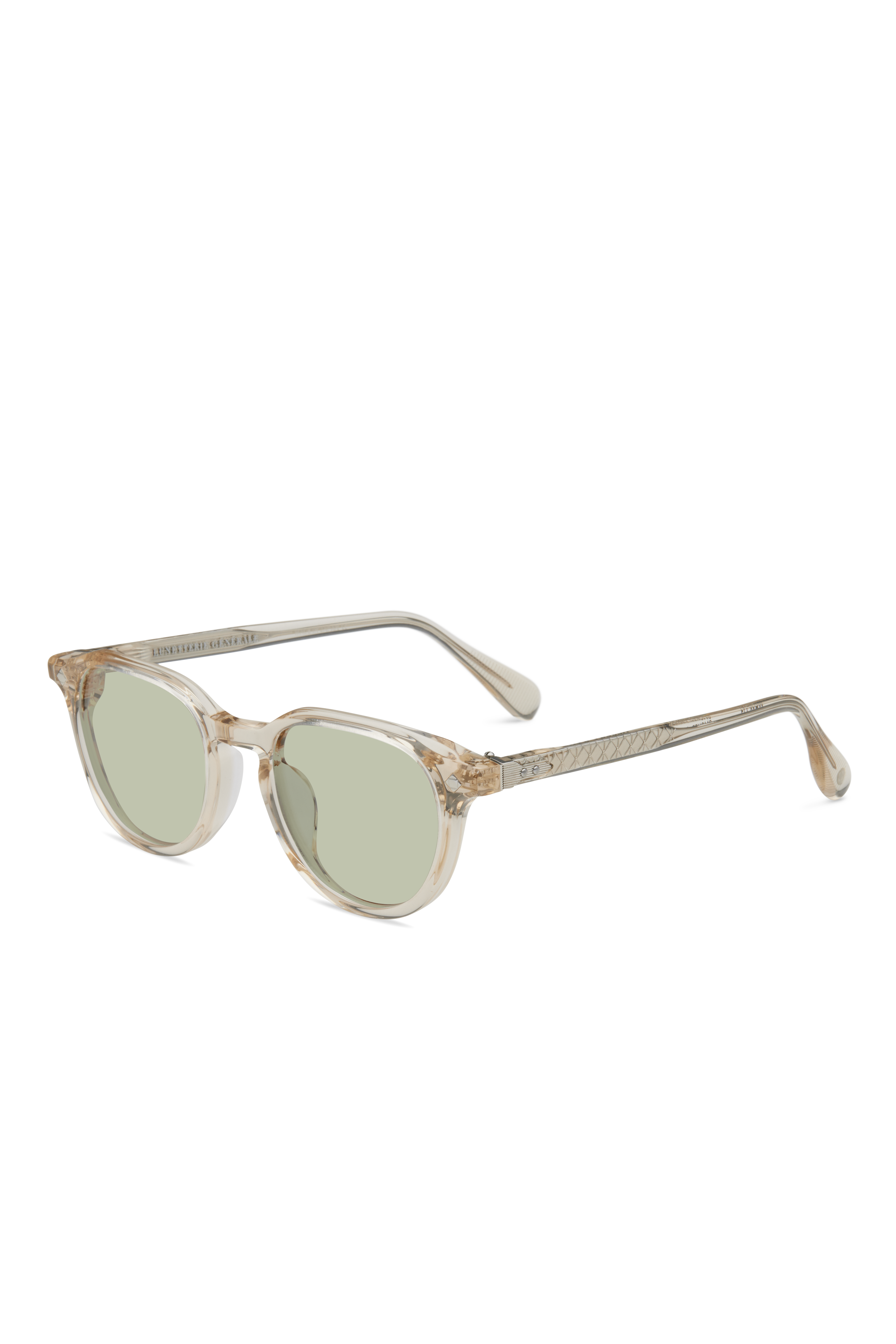 Lunetterie Generale Desert Rain occhiali sole panto neri