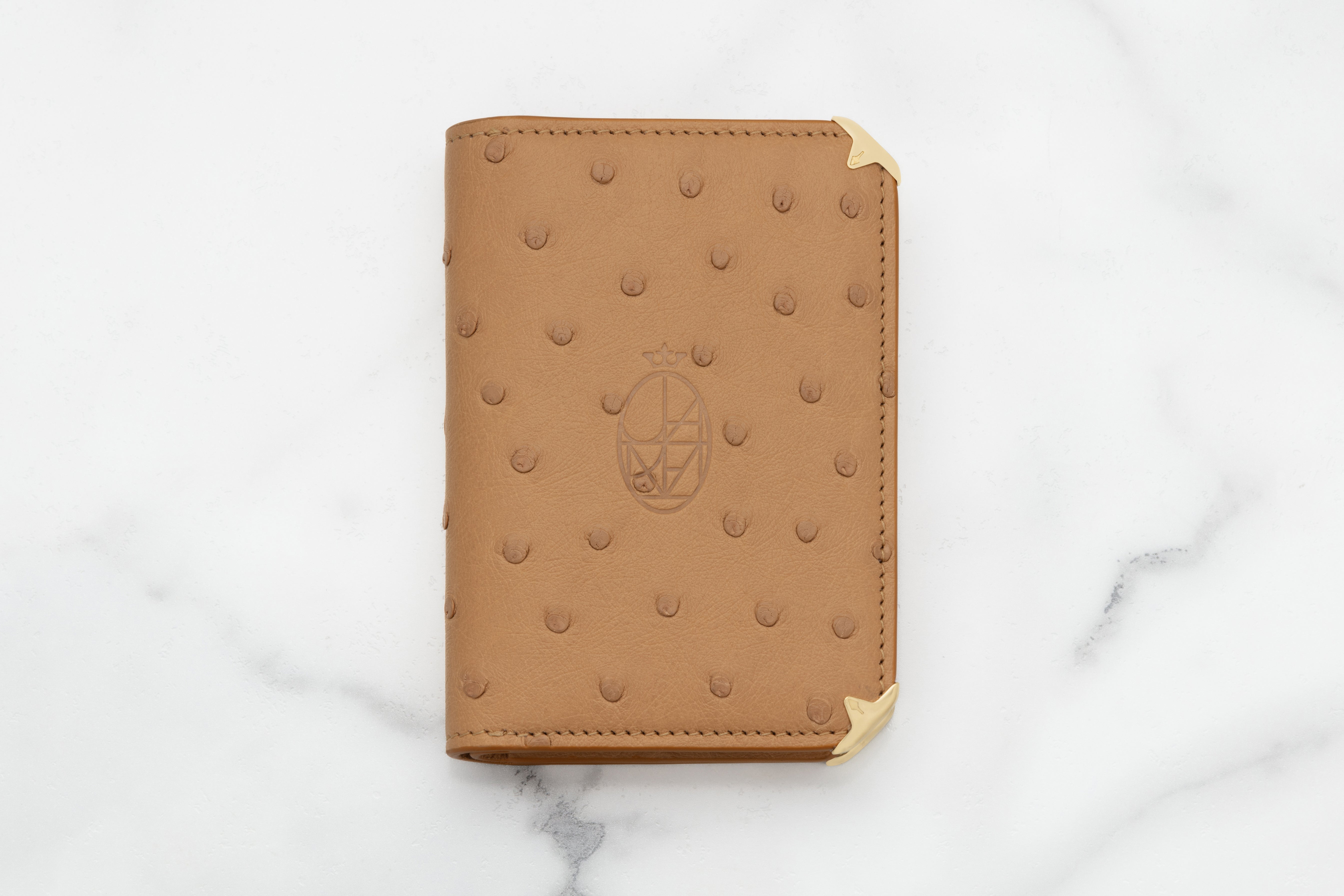 Jacques Marie Mage Elston portafoglio struzzo natural