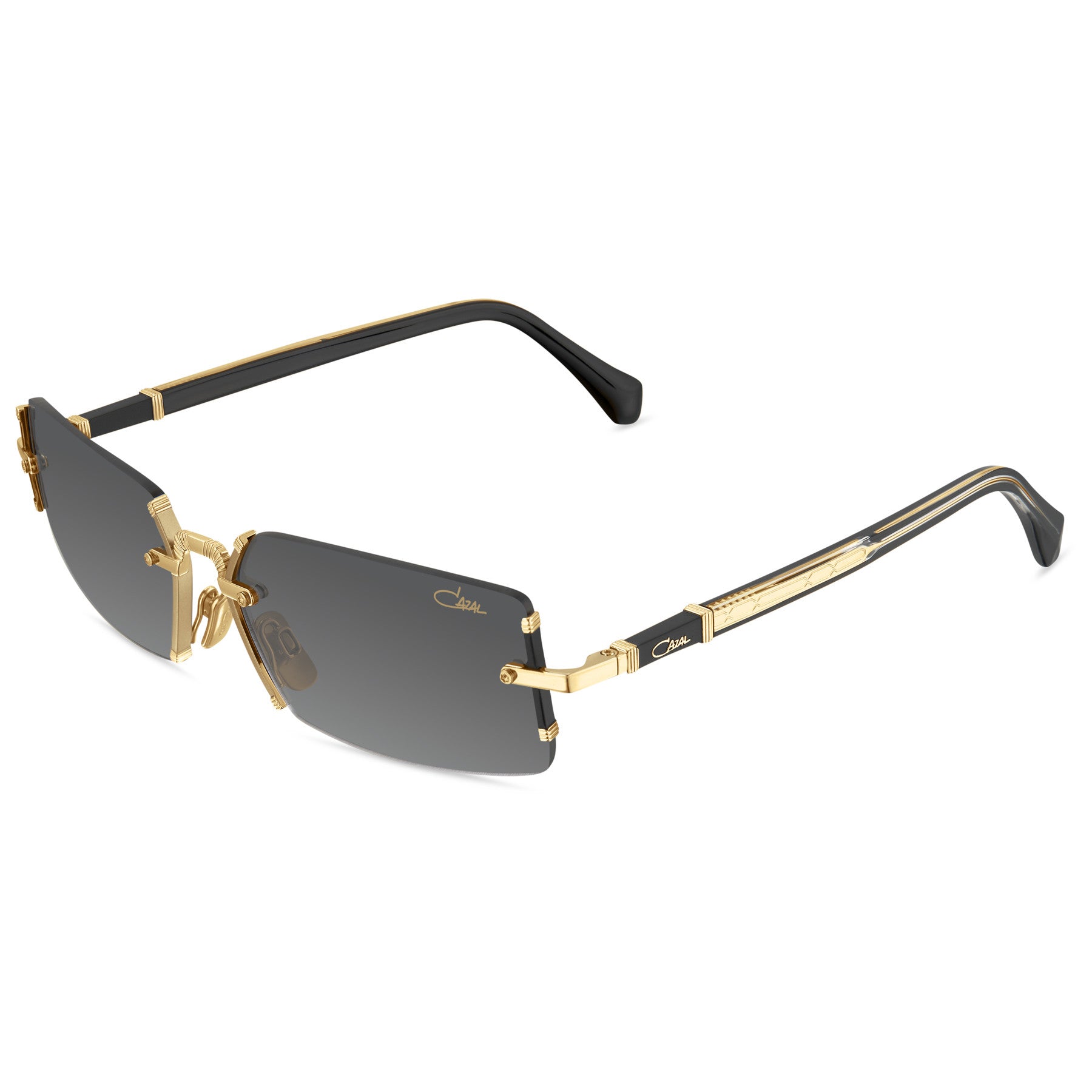 Cazal 8500s MOD 9120 occhiali da sole 001 nero-oro uomo