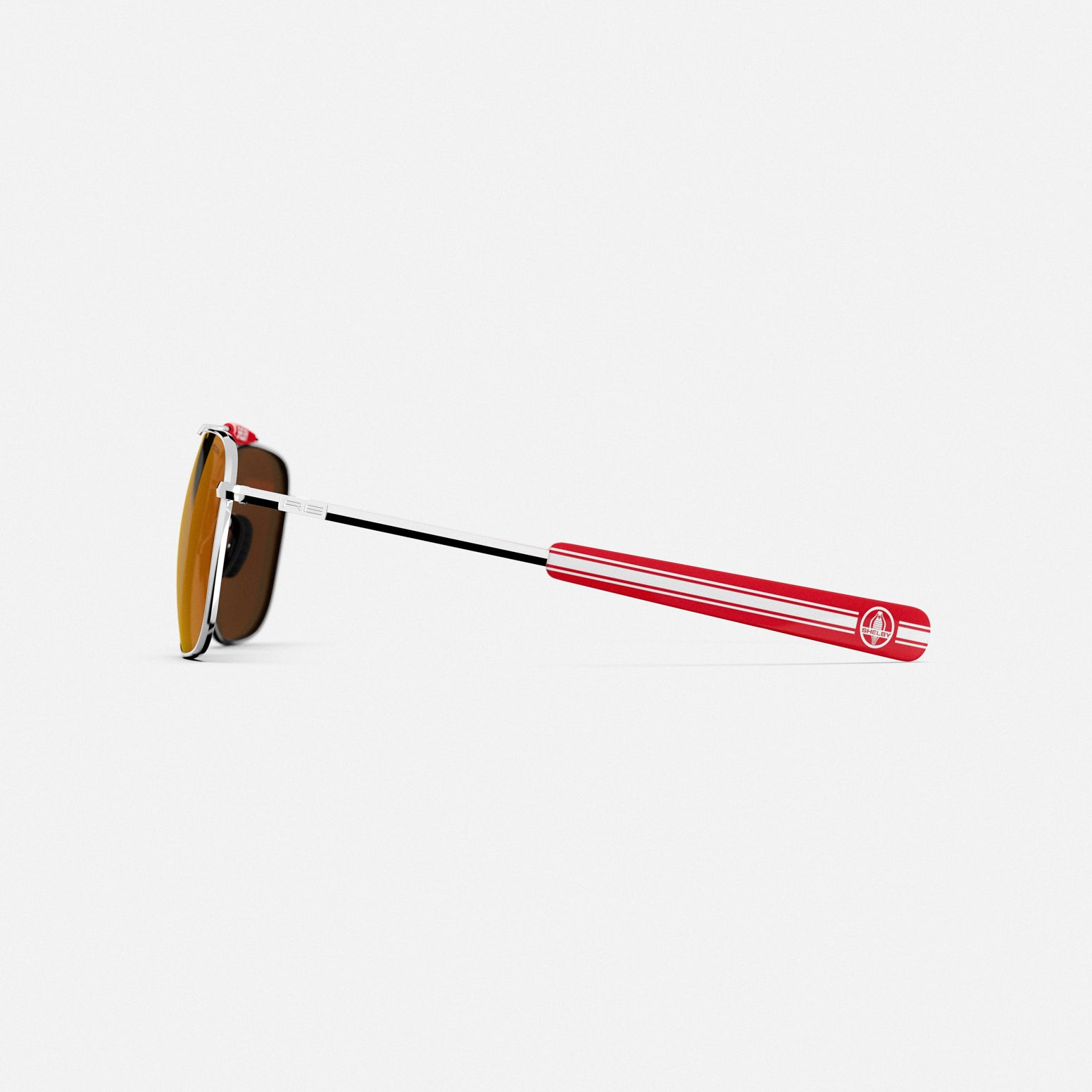 Randolph Aviator II occhiali da sole Shelby Bright Chrome