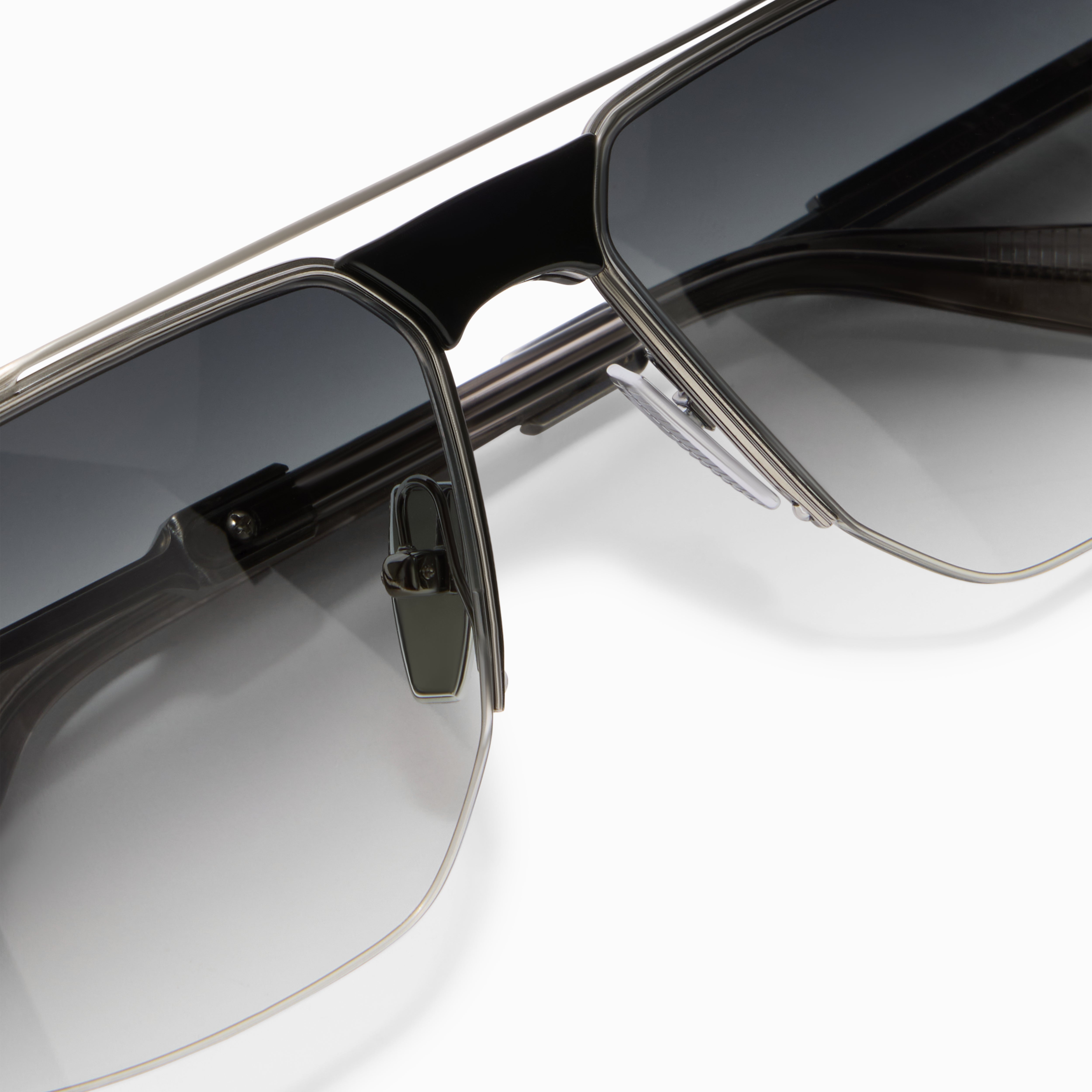 Akoni Starliner occhiali da sole Brushed Black Palladium