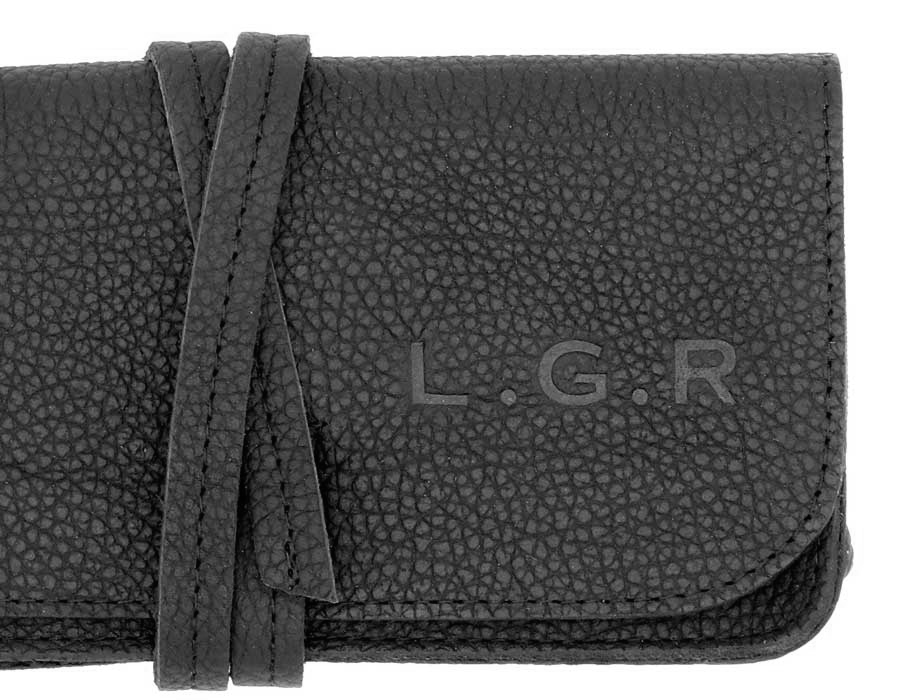 L.G.R Reunion Explorer Case custodia pelle nera