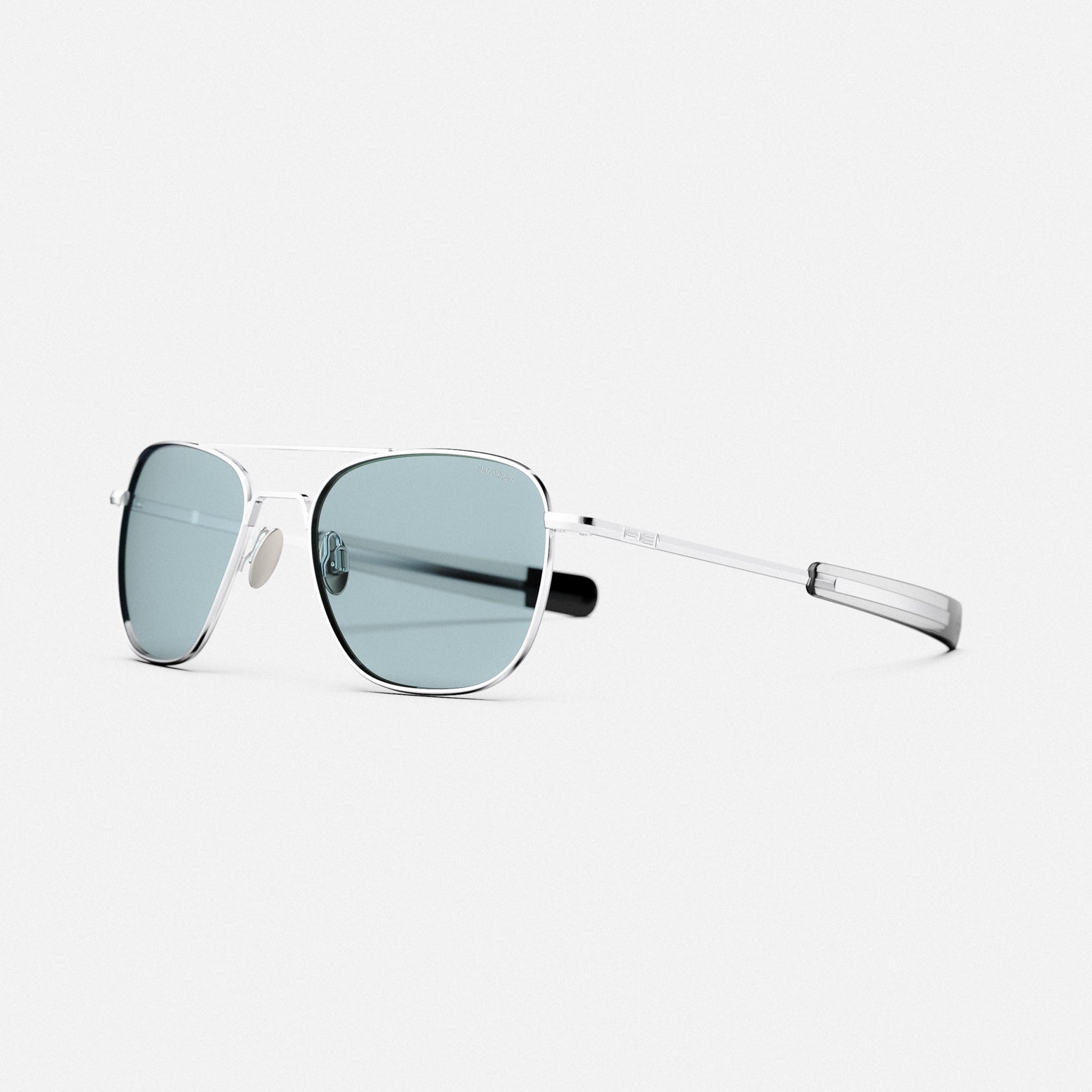 Randolph Aviator occhiali da sole graduati oro bianco blu
