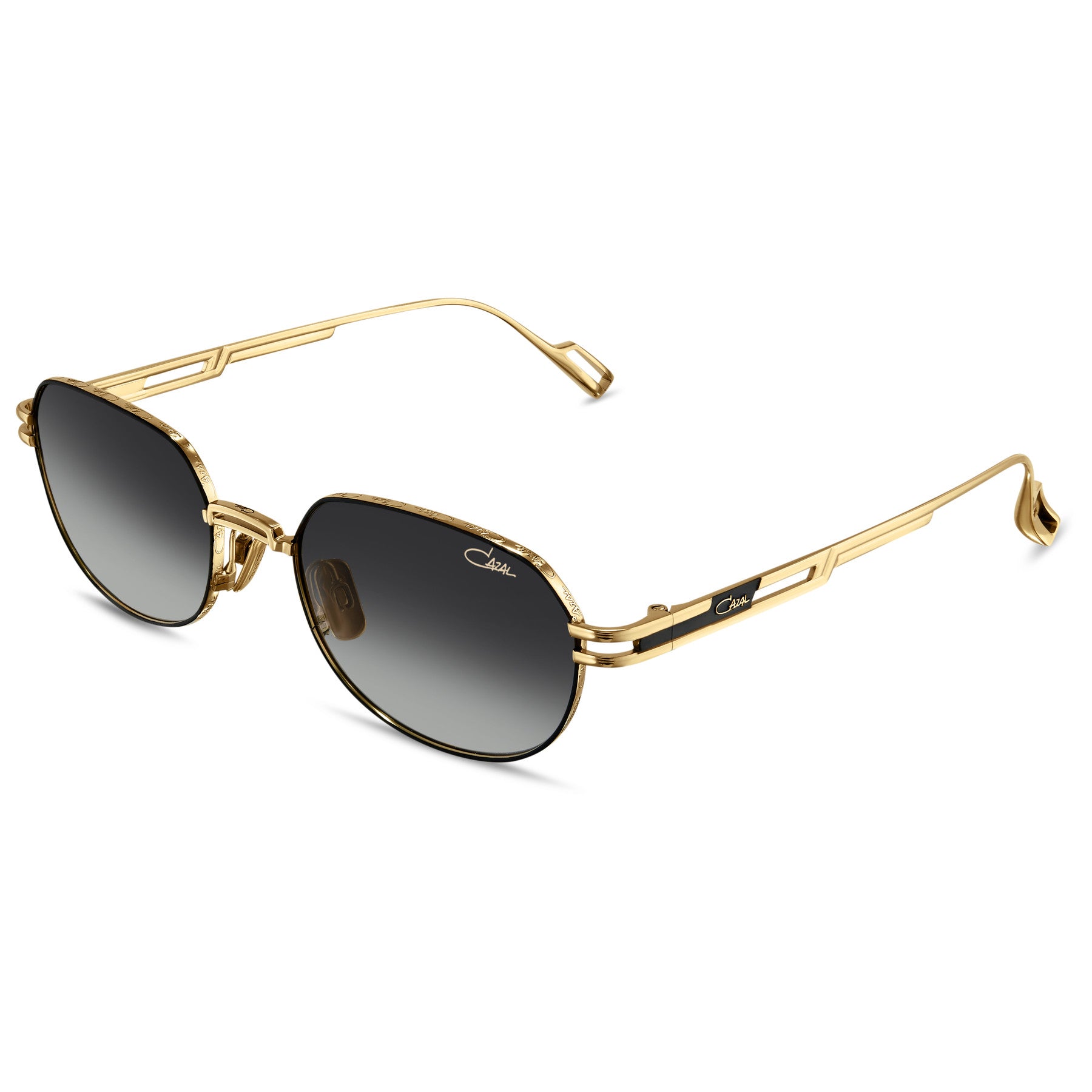 Cazal 8500s MOD 9116 occhiali da sole nero-oro uomo
