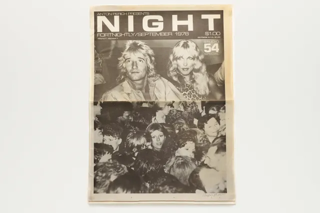 Jacques Marie Mage Night Magazine rivista Studio 54 1978