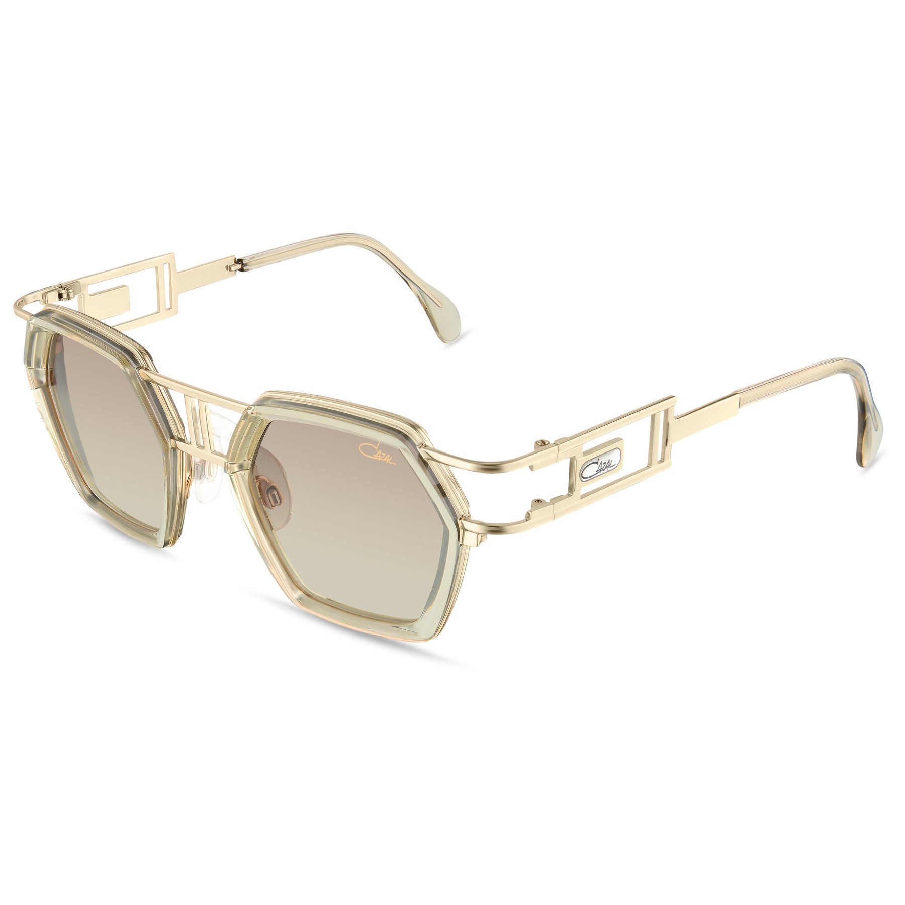 Cazal Legends MOD 677 occhiali da sole 002 rosso-oro unisex