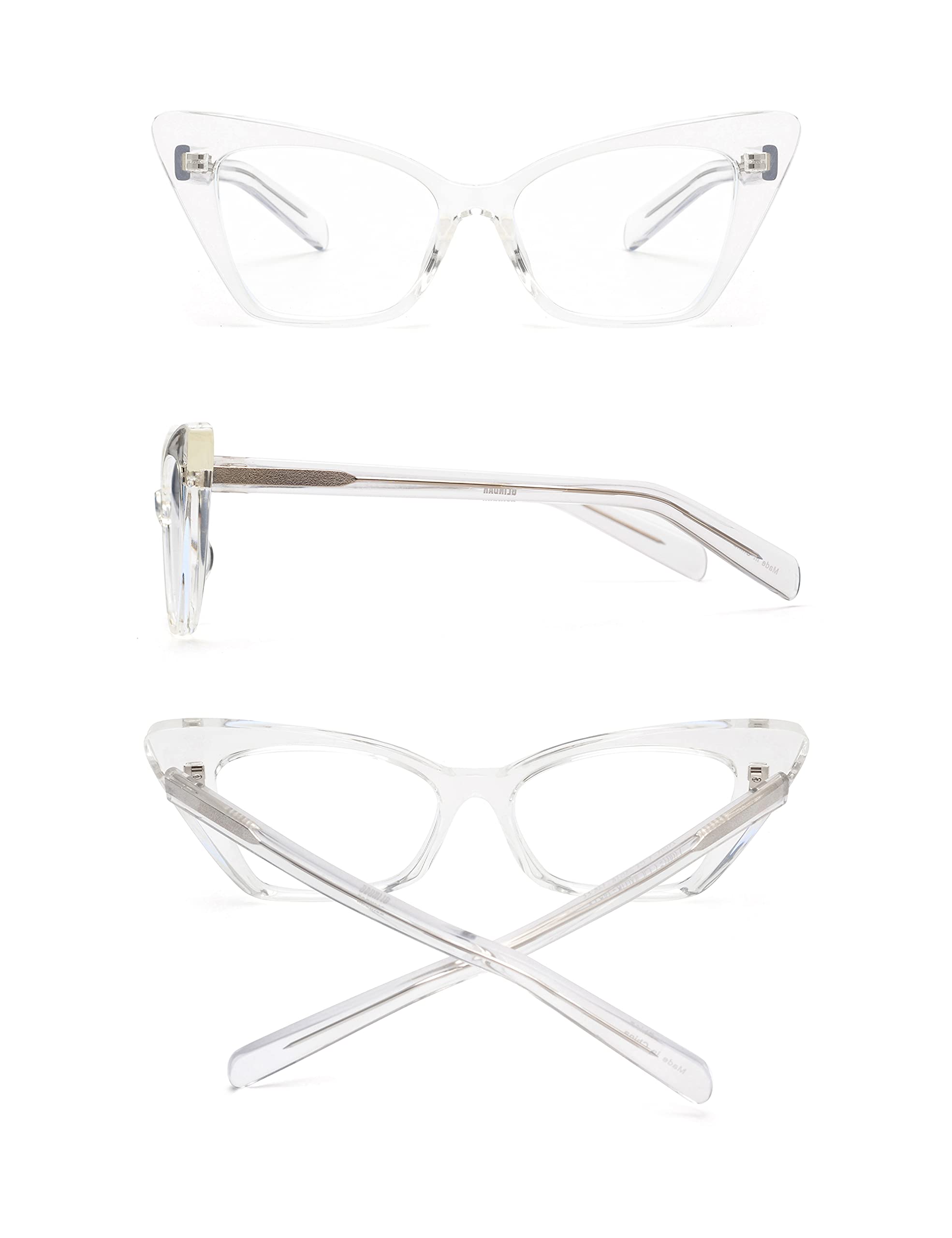 Glindar Cat Eye occhiali luce blu donna montatura TR