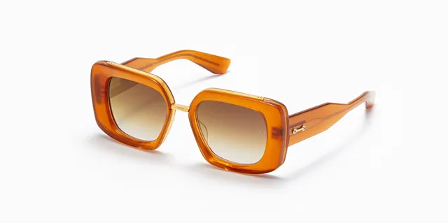 Akoni Horizon Virgo occhiali da sole arancio acetato