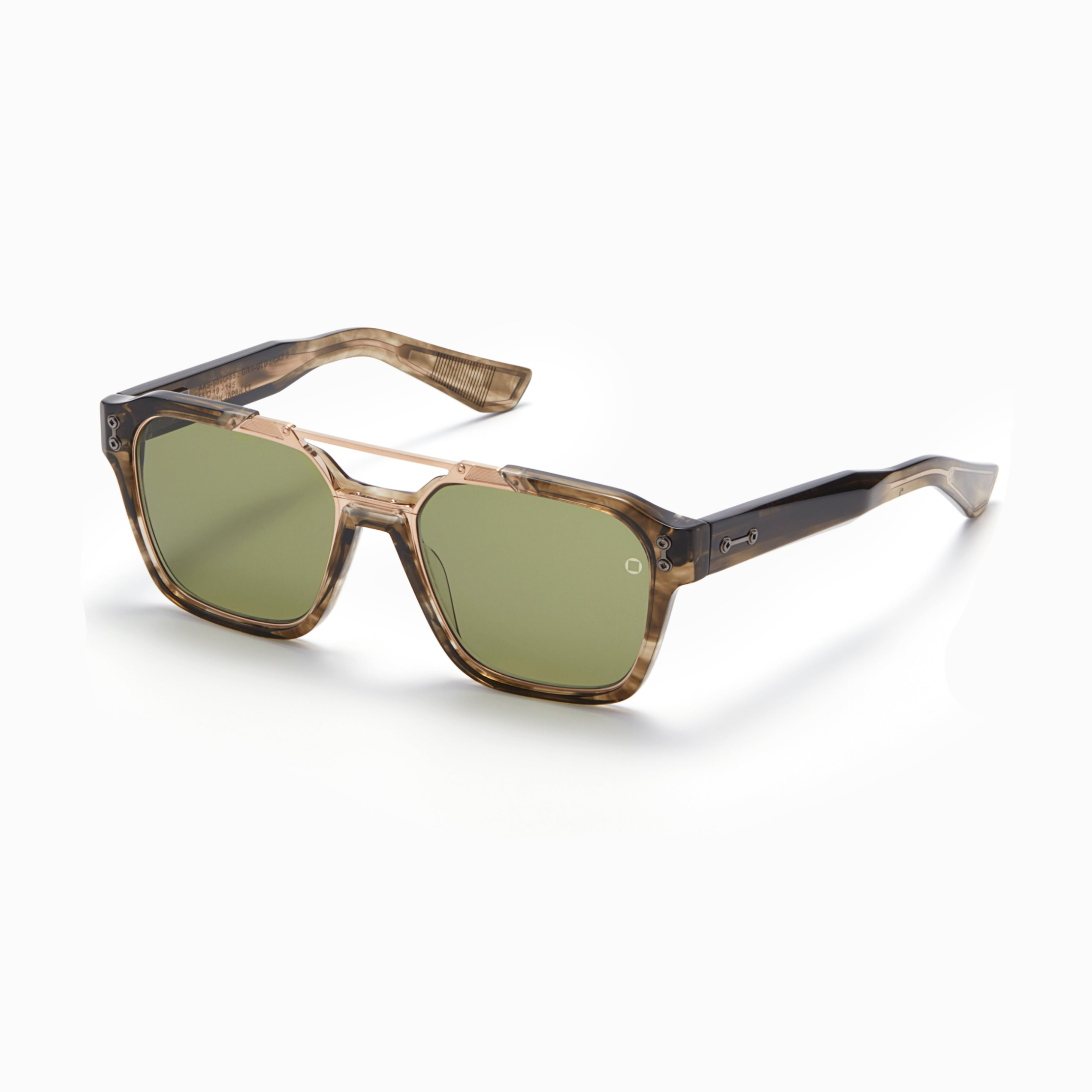 Akoni Optima Discovery occhiali da sole tartarugato acetato
