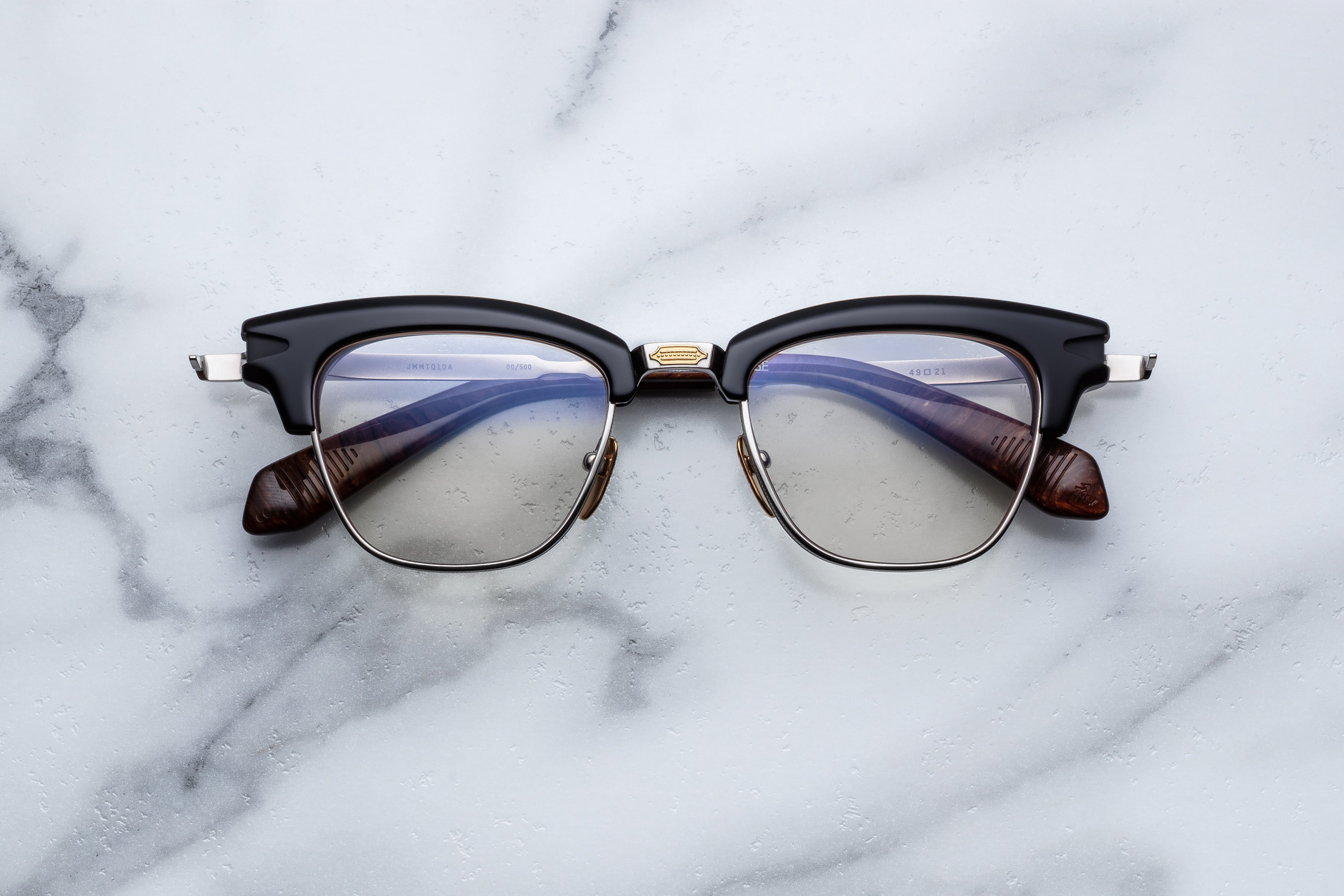 Jacques Marie Mage Sartre RX occhiali da vista 15A Noir bronzo