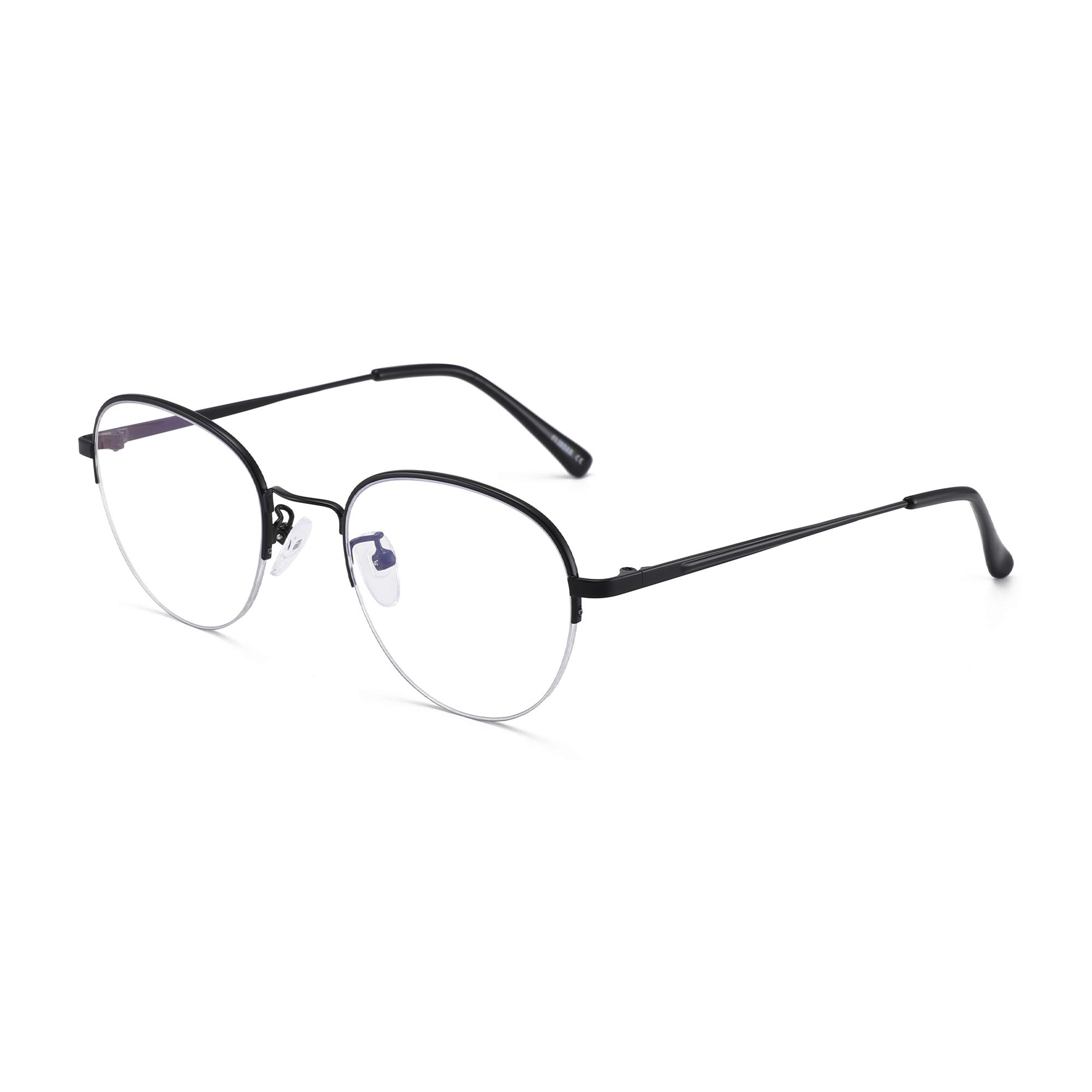 Glindar Rotondi occhiali anti luce blu computer unisex rotondi