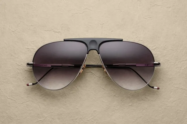 Jacques Marie Mage Daido occhiali da sole 41-Silver sfumati