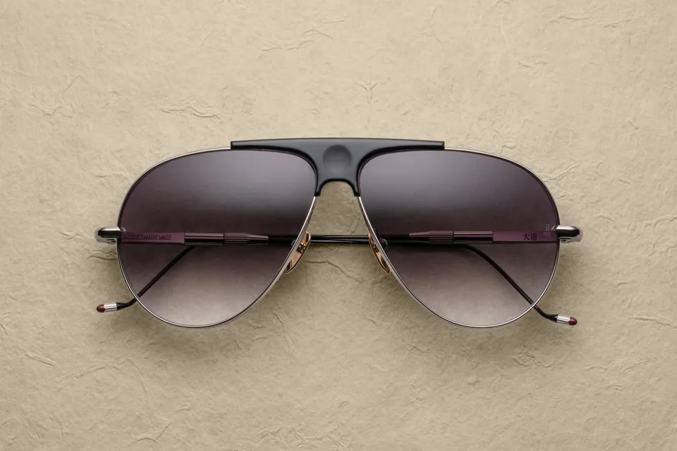 Jacques Marie Mage Daido occhiali da sole 41-Silver sfumati
