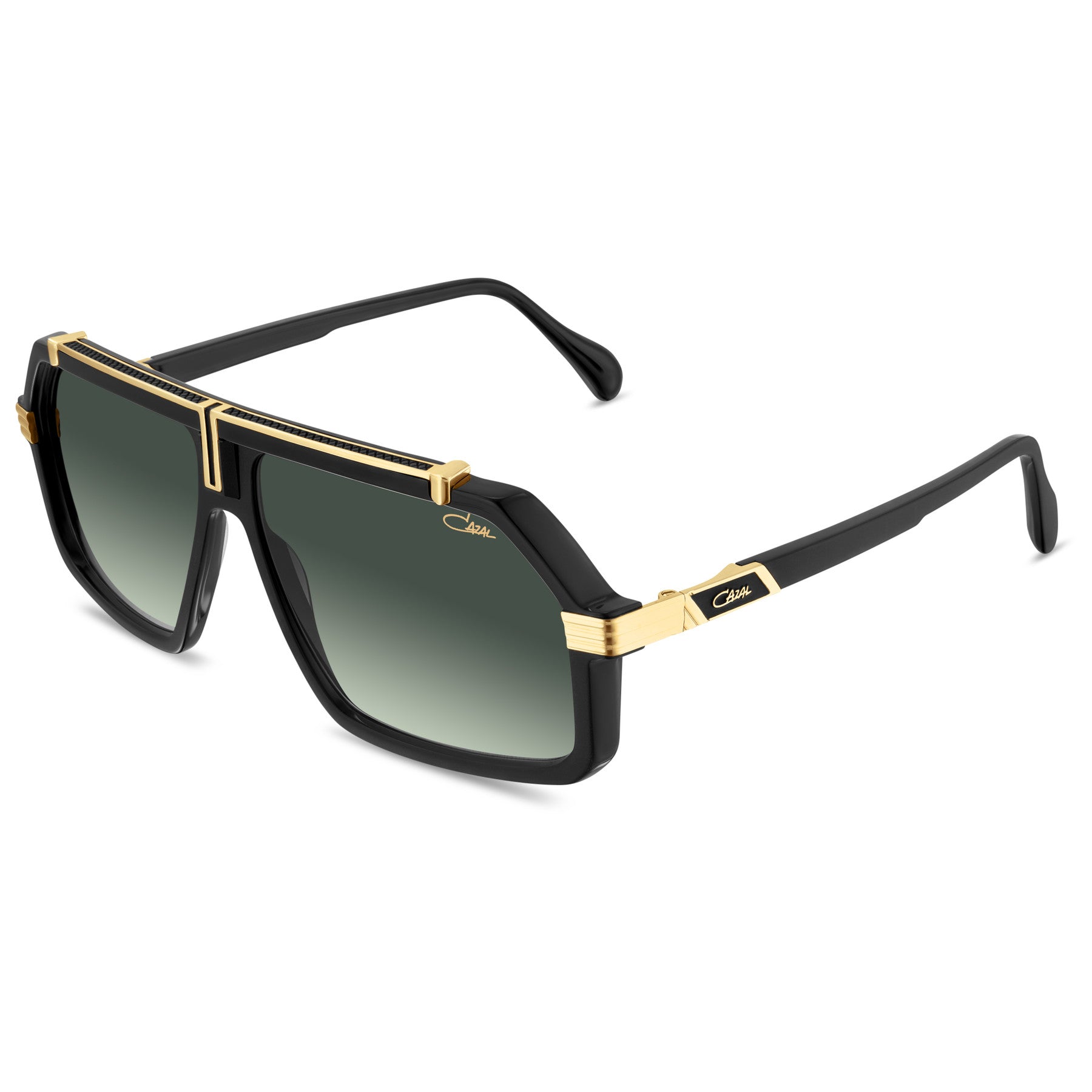 Cazal Legends MOD 687 occhiali da sole 001 black-gold uomo