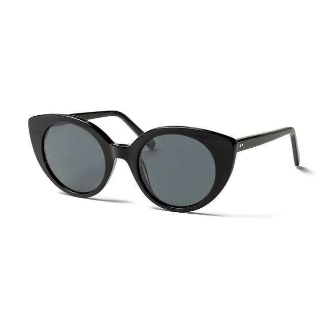 Ocean Sunglasses Greta occhiali neri fumé polarizzati