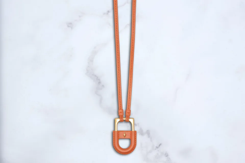 Jacques Marie Mage Bolin accessorio in pelle Orange