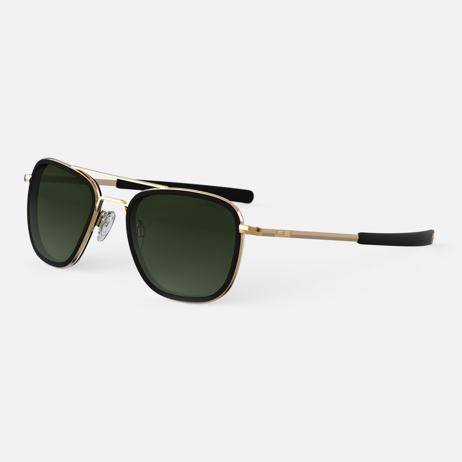 Randolph Aviator Fusion 23k Gold Evergreen occhiali da sole polarizzati