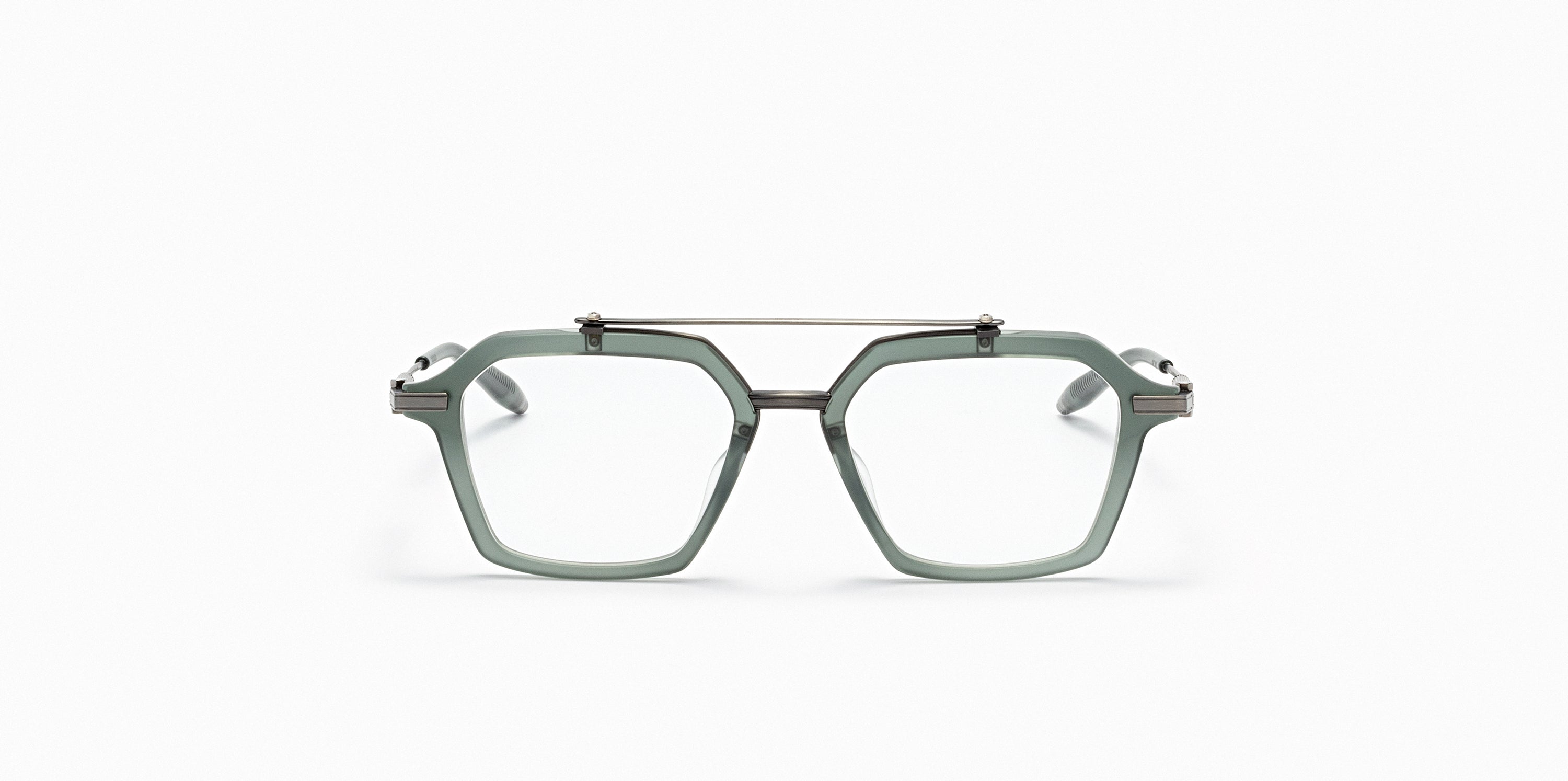Akoni Horizon Akari occhiali da vista Matte Crystal Blue 51