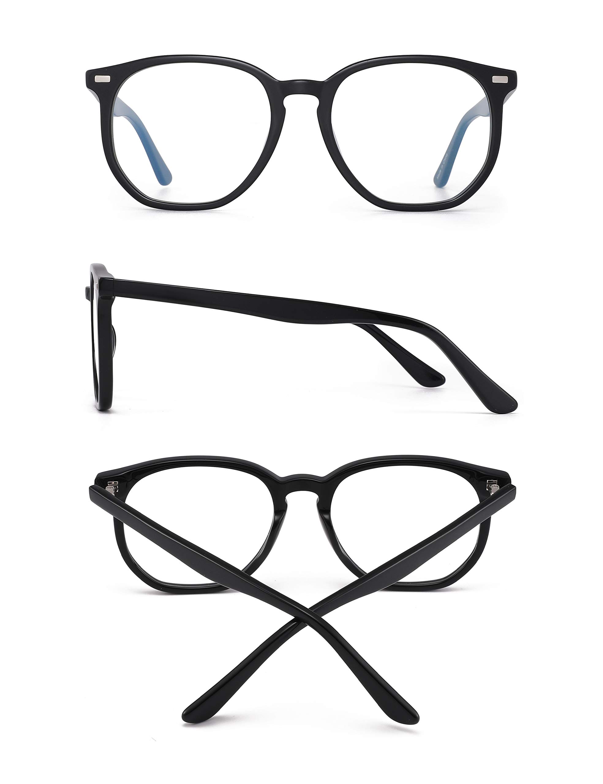Glindar Esagonali Acetato Occhiali Filtro Luce Blu Tartarugati