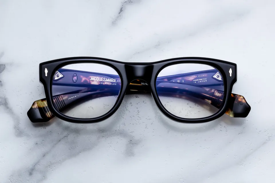 Jacques Marie Mage Amilcar RX occhiali da vista Noir grigio