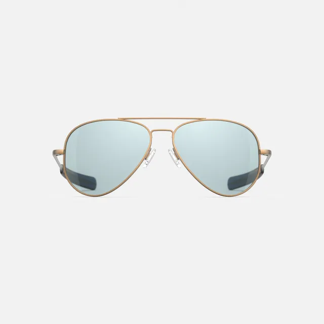 Randolph Concorde Chocolate Gold occhiali da sole 57mm blu