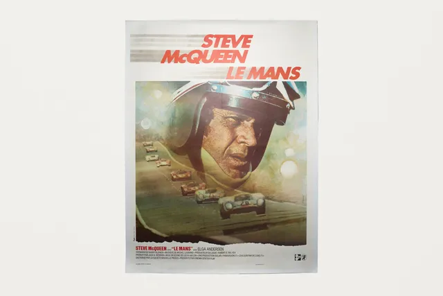 Jacques Marie Mage Le Mans poster 1971 accessorio