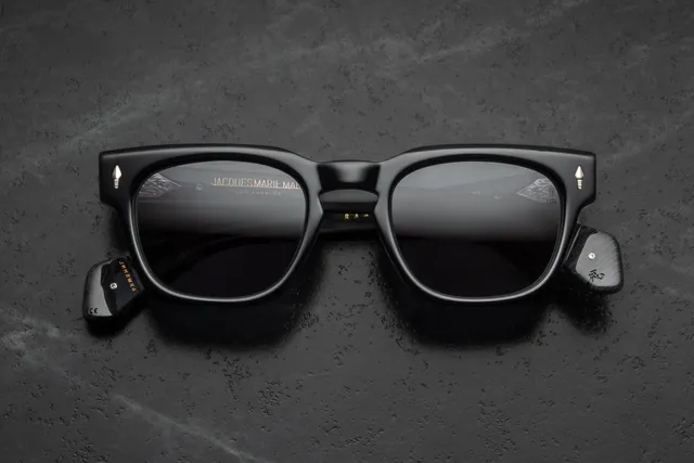 Jacques Marie Mage Rawlins K4 occhiali sole vetro onice