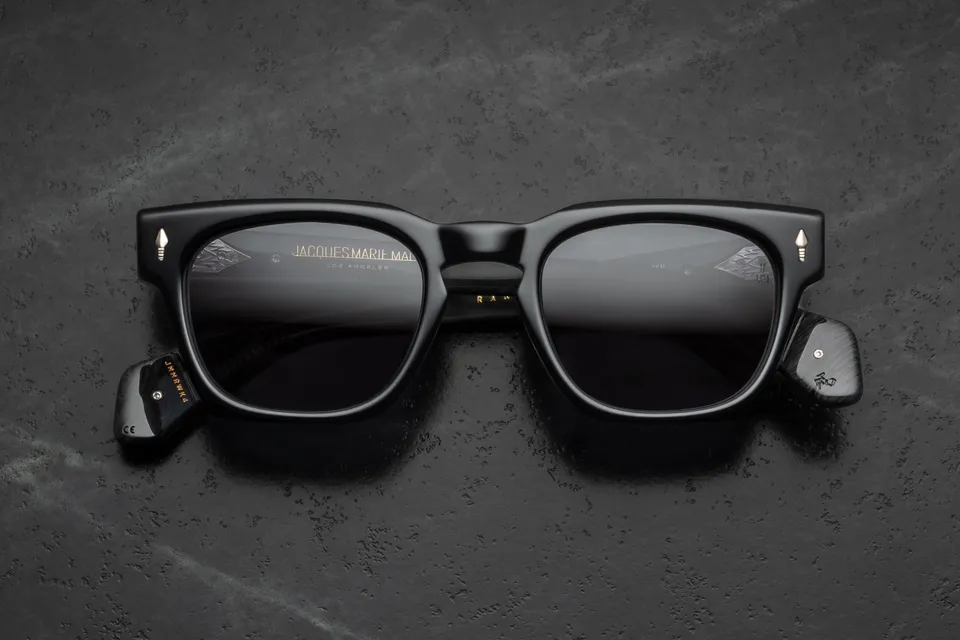 Jacques Marie Mage Rawlins K4 occhiali sole vetro onice