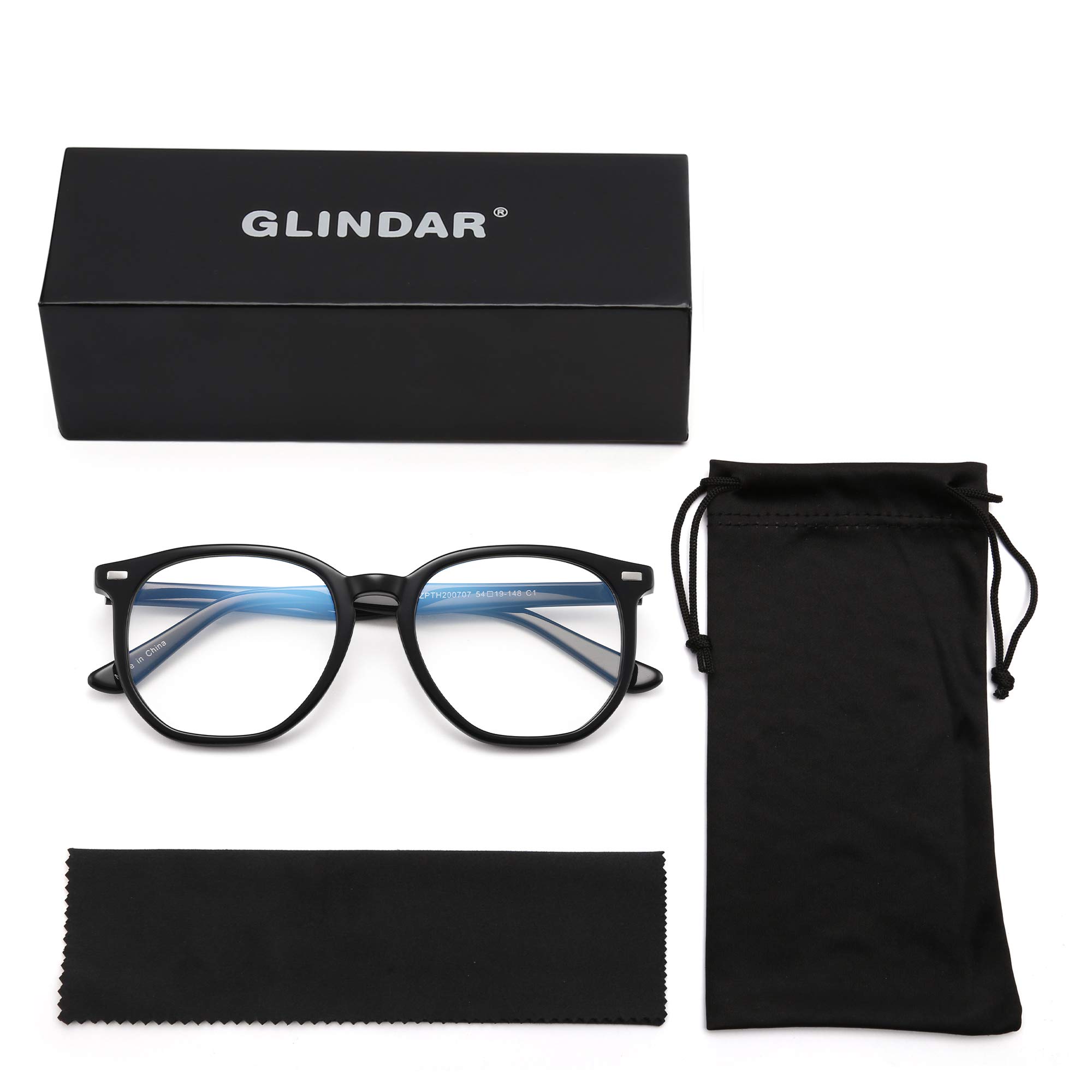 Glindar Esagonali Acetato Occhiali Filtro Luce Blu Tartarugati