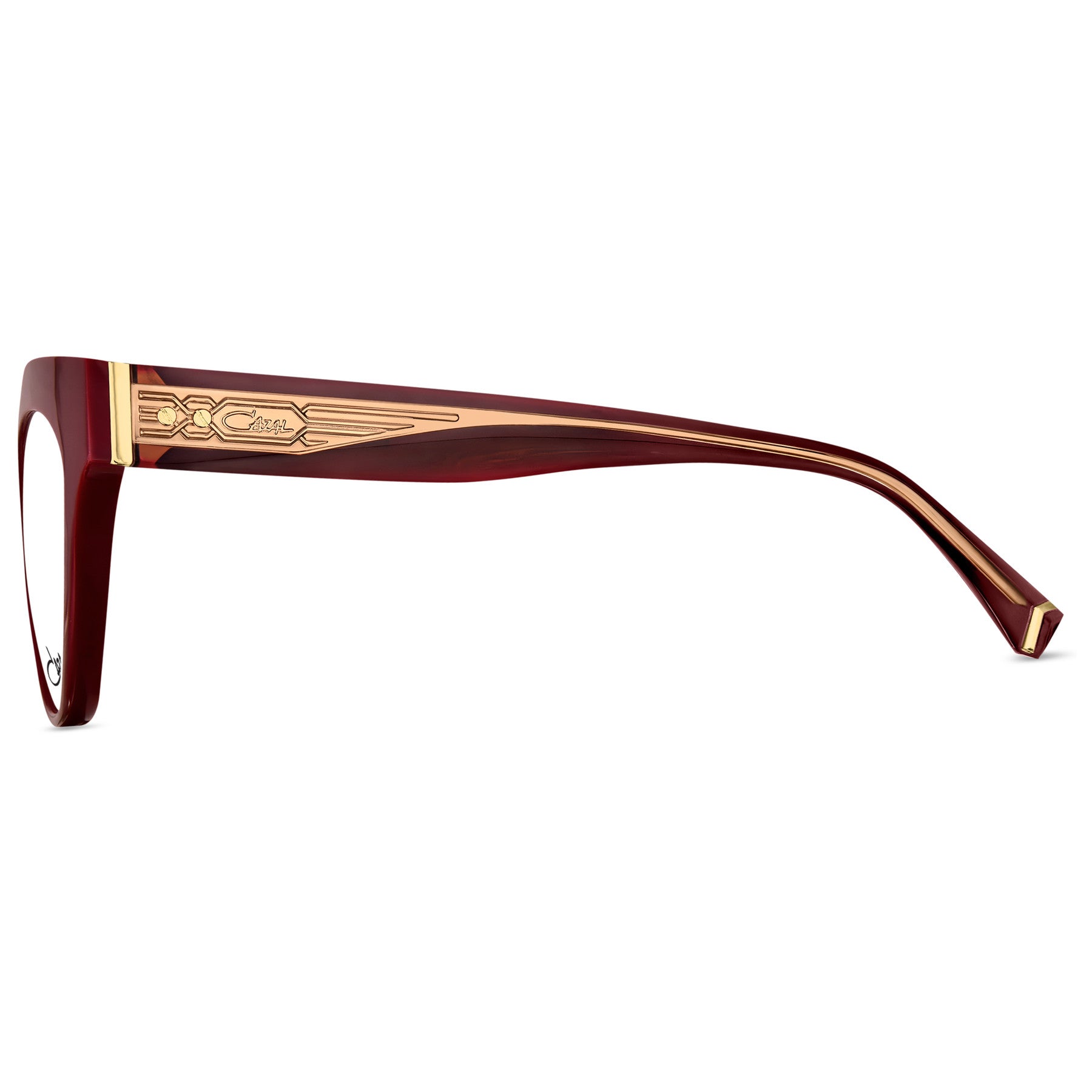 Cazal 5000s MOD 5000 montatura da vista donna bordeaux-oro