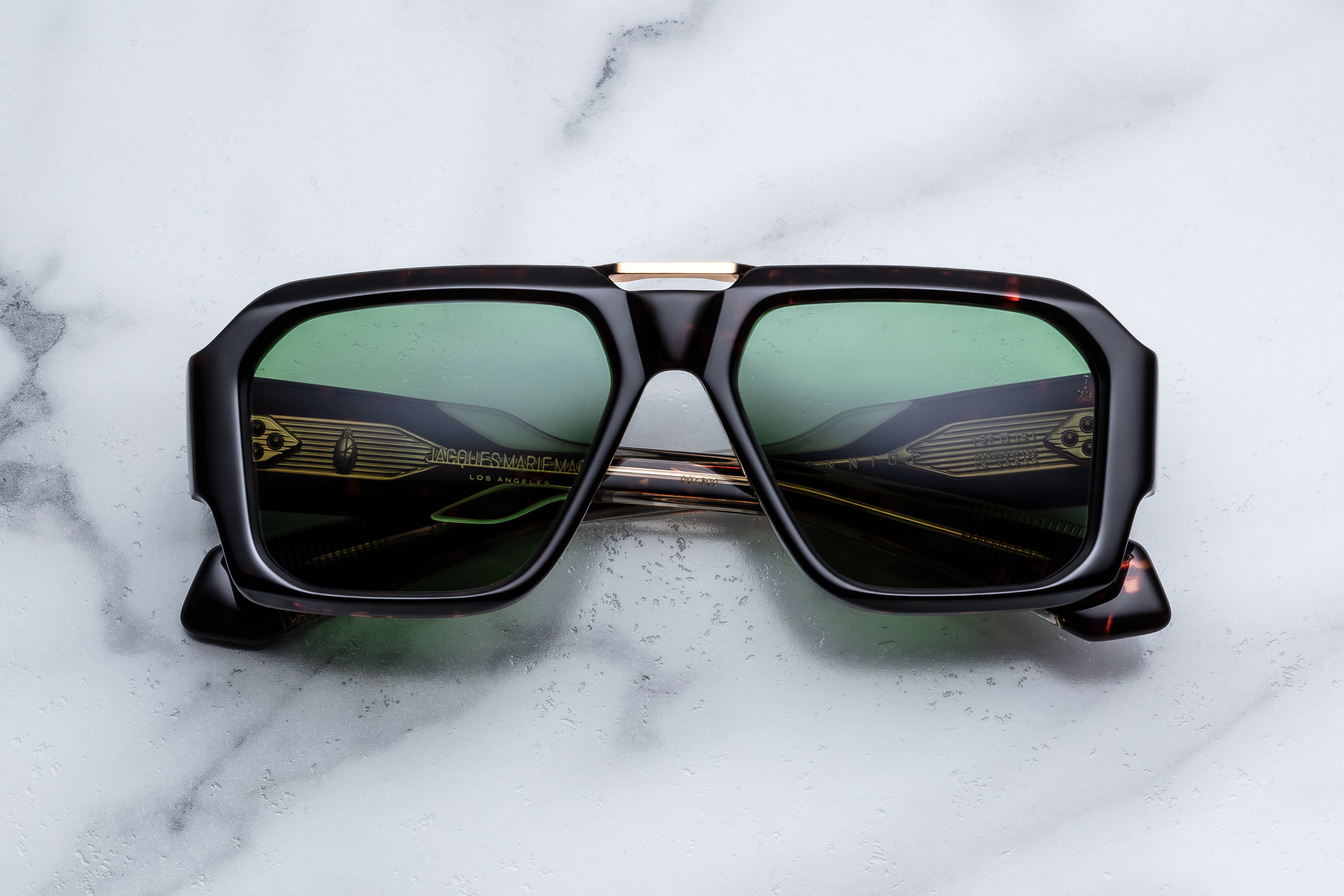 Jacques Marie Mage Ennio occhiali da sole Griffin Ash Gradient