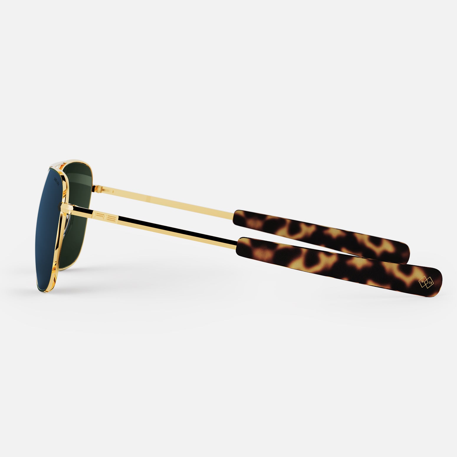Randolph Aviator 23k Gold Cobalt occhiali da sole graduati