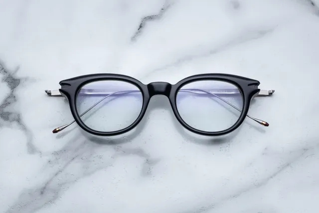 Jacques Marie Mage Hisao RX occhiali da vista Regal blu
