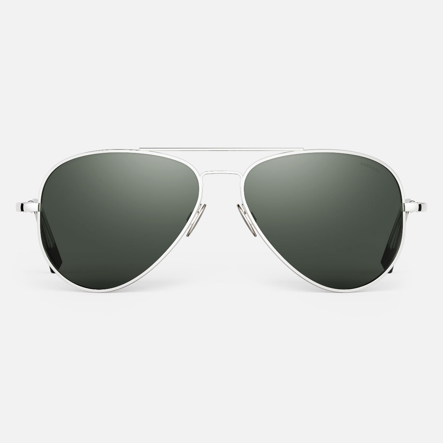 Randolph Concorde occhiali da sole oro bianco 57mm polarizzati