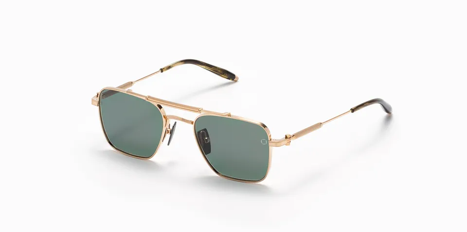 Akoni Horizon Europa occhiali sole oro navigator
