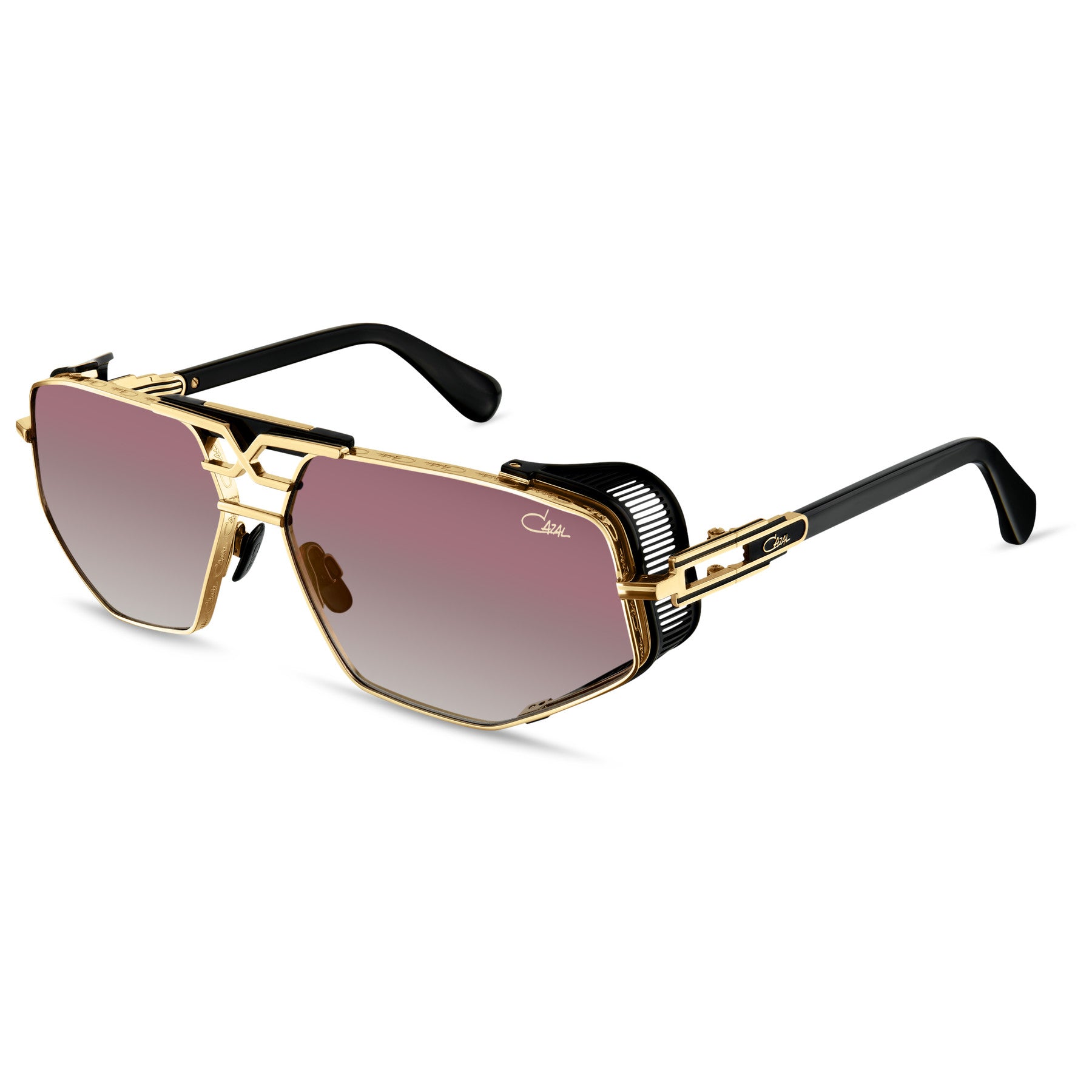 Cazal Legends MOD 050 occhiali da sole uomo 001 nero-oro UV