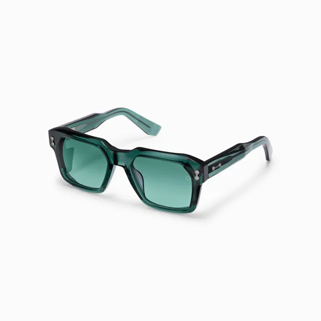 Akoni Horizon Pegasus-Two occhiali da sole verde titanio