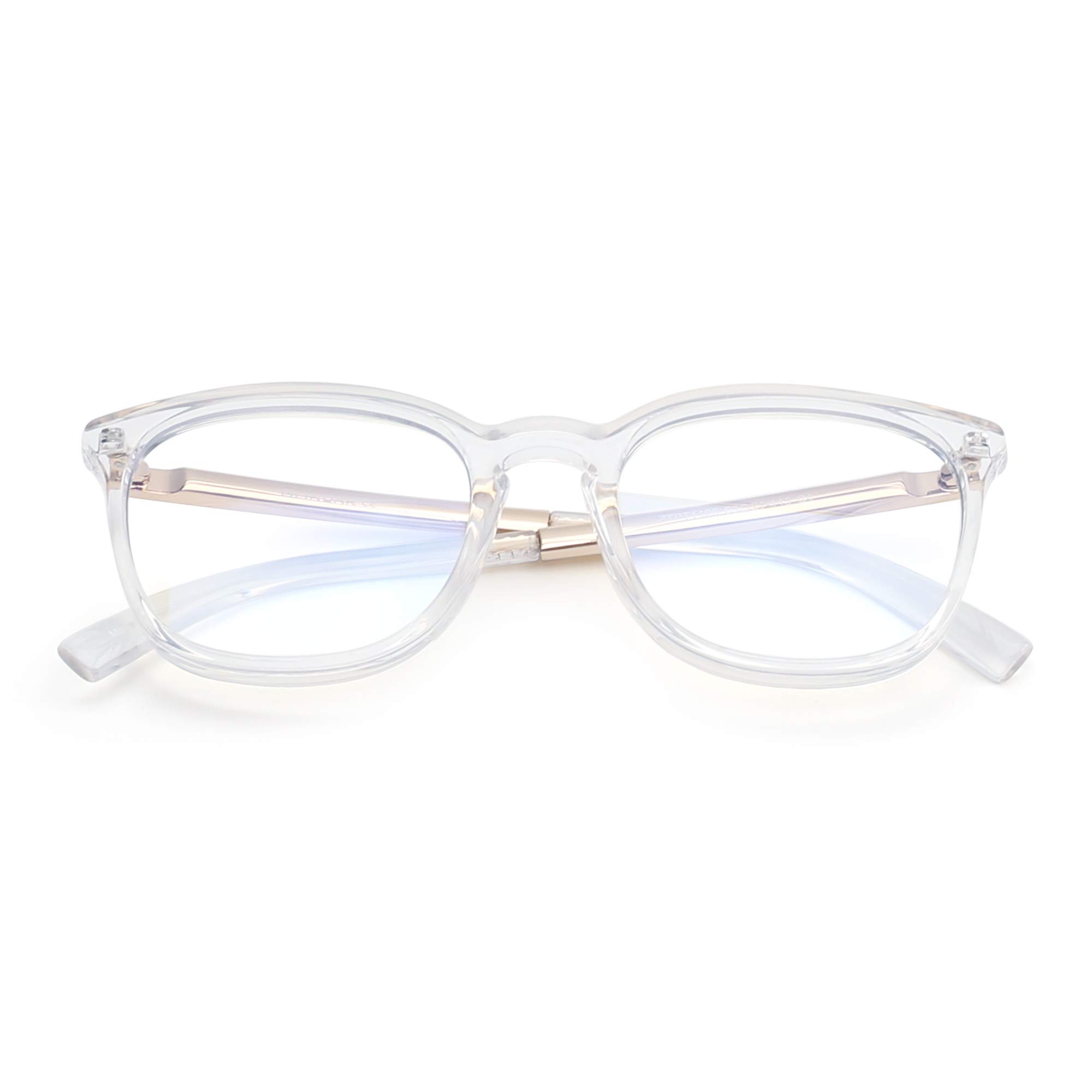 Glindar Nerd quadrati occhiali computer filtro luce blu