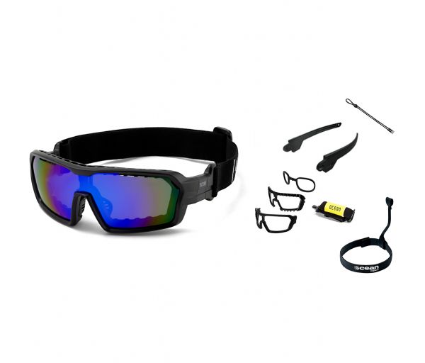 Ocean Sunglasses Chameleon occhiali galleggianti neri polarizzati