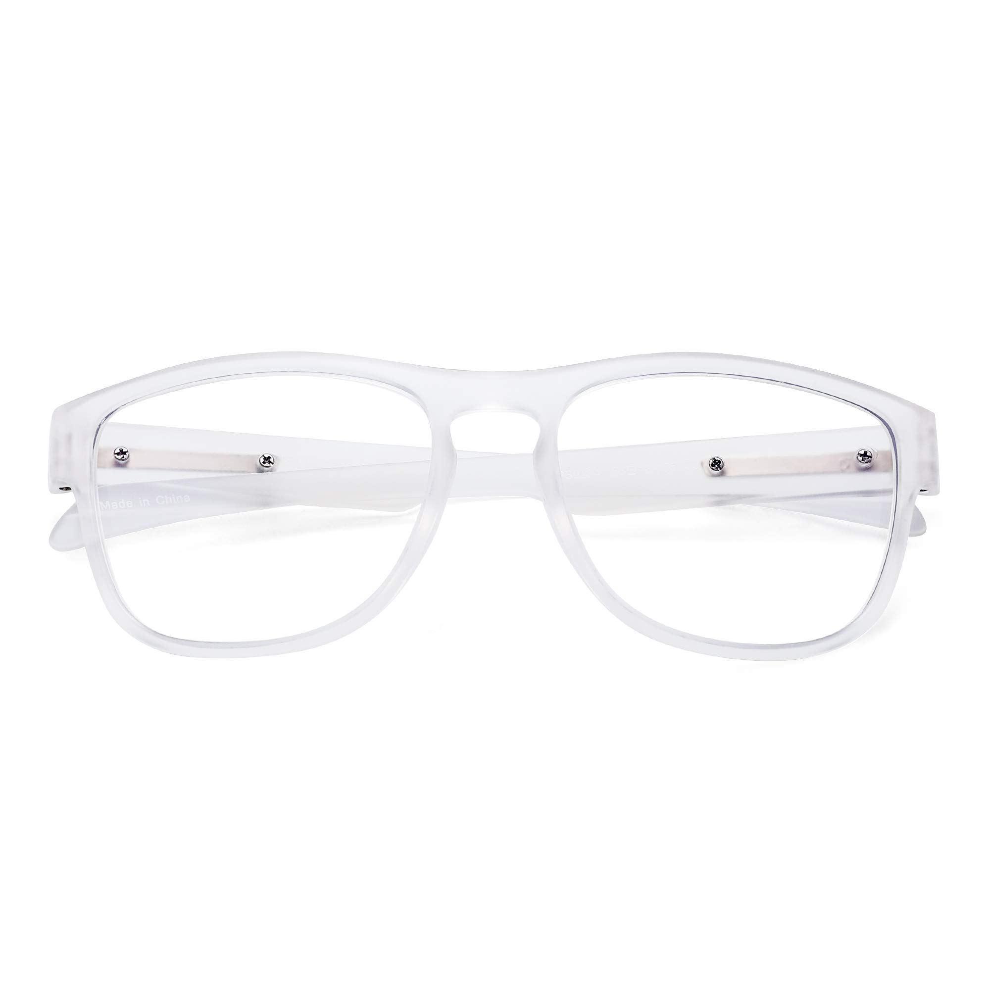 Glindar occhiali luce blu sportivi plastica unisex